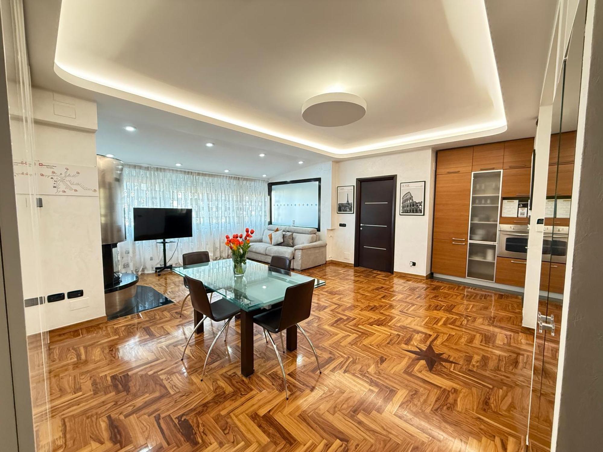 Appartamento Luxury Av Roma Esterno foto